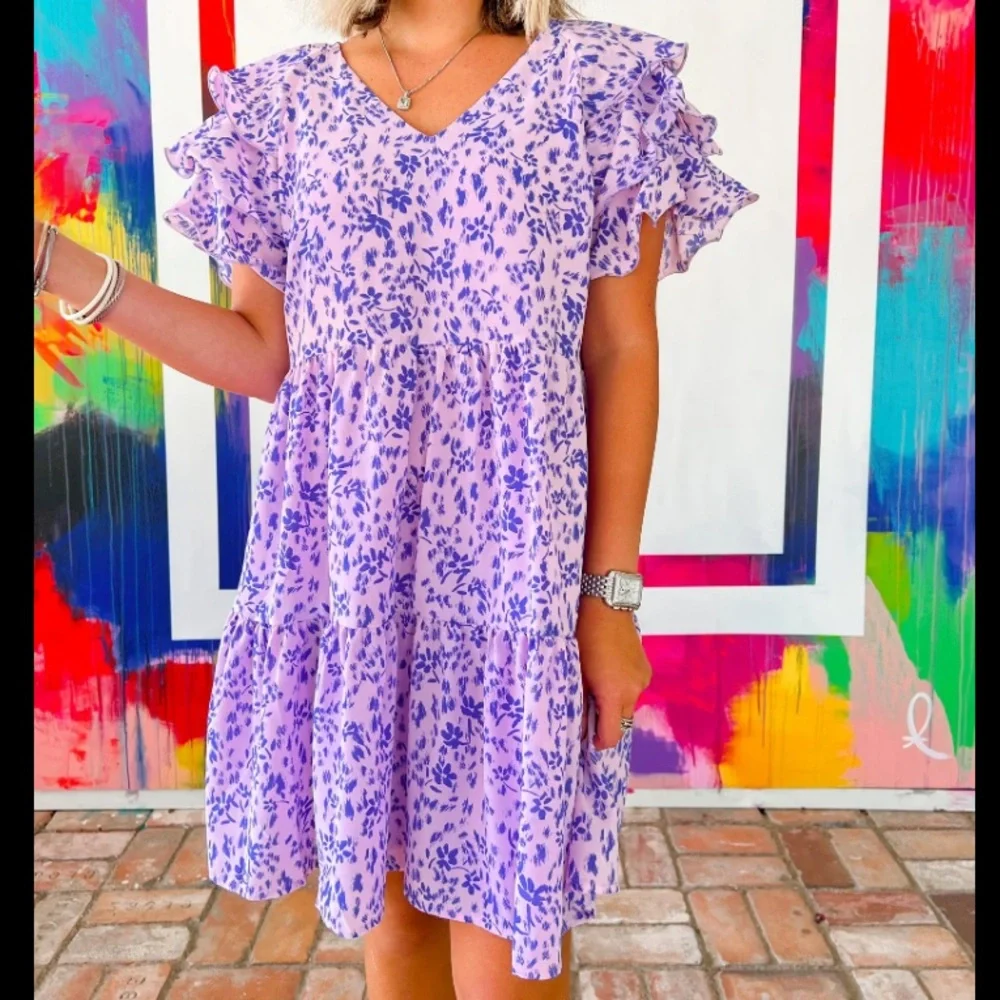 FLORAL DRESS - Picture 3 of 7